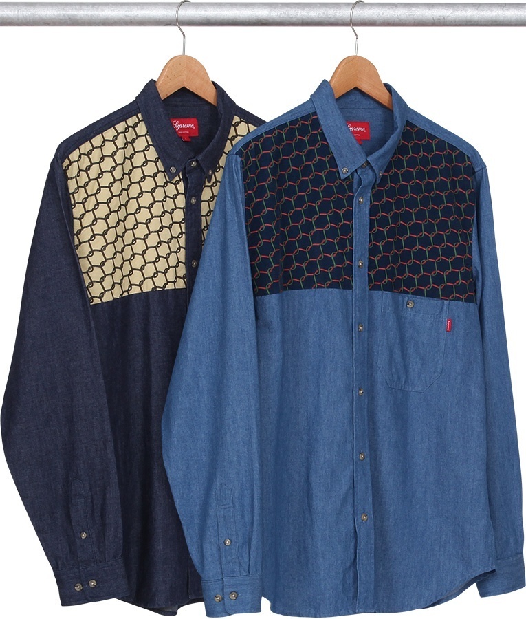 Denim Corduroy Shirt